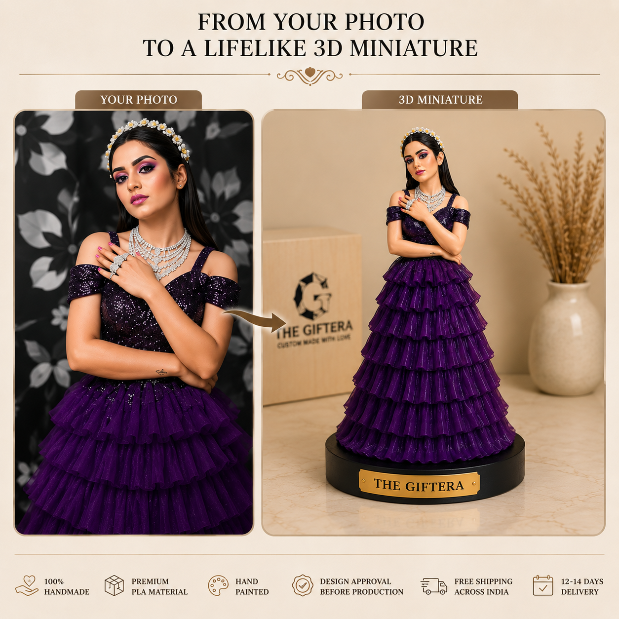 Personalized Solo 3D Miniature