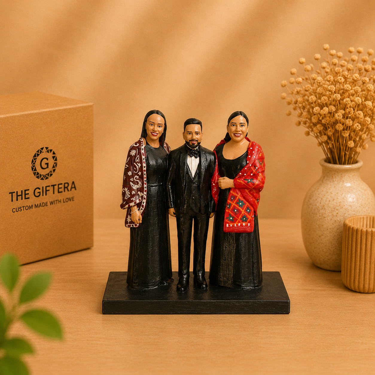 Personalized Family 3D Miniature