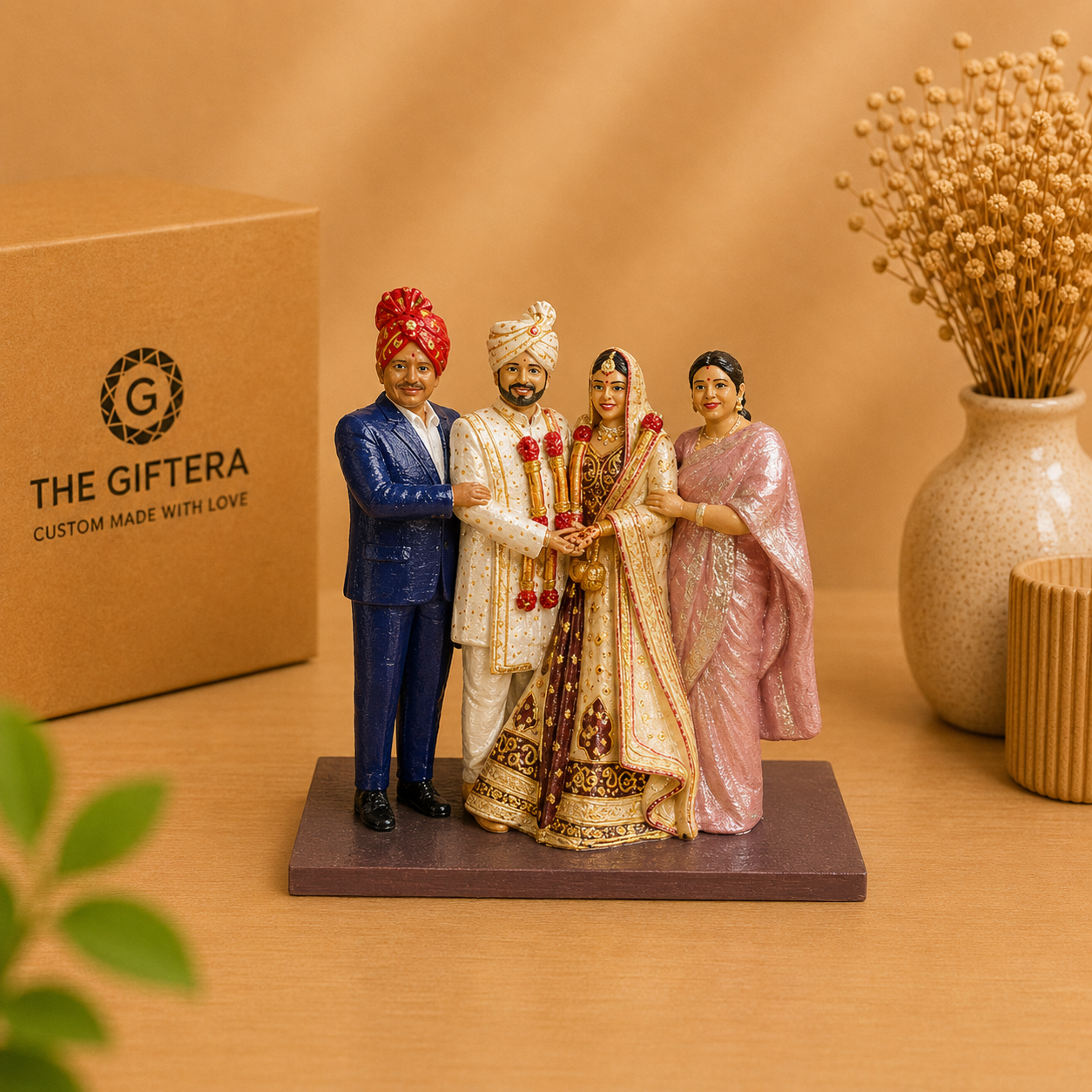 Personalized Family 3D Miniature