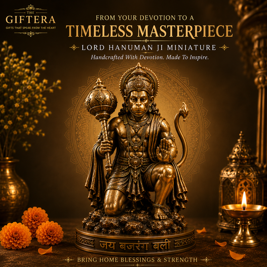 Lord Hanuman Meditation Sculpture