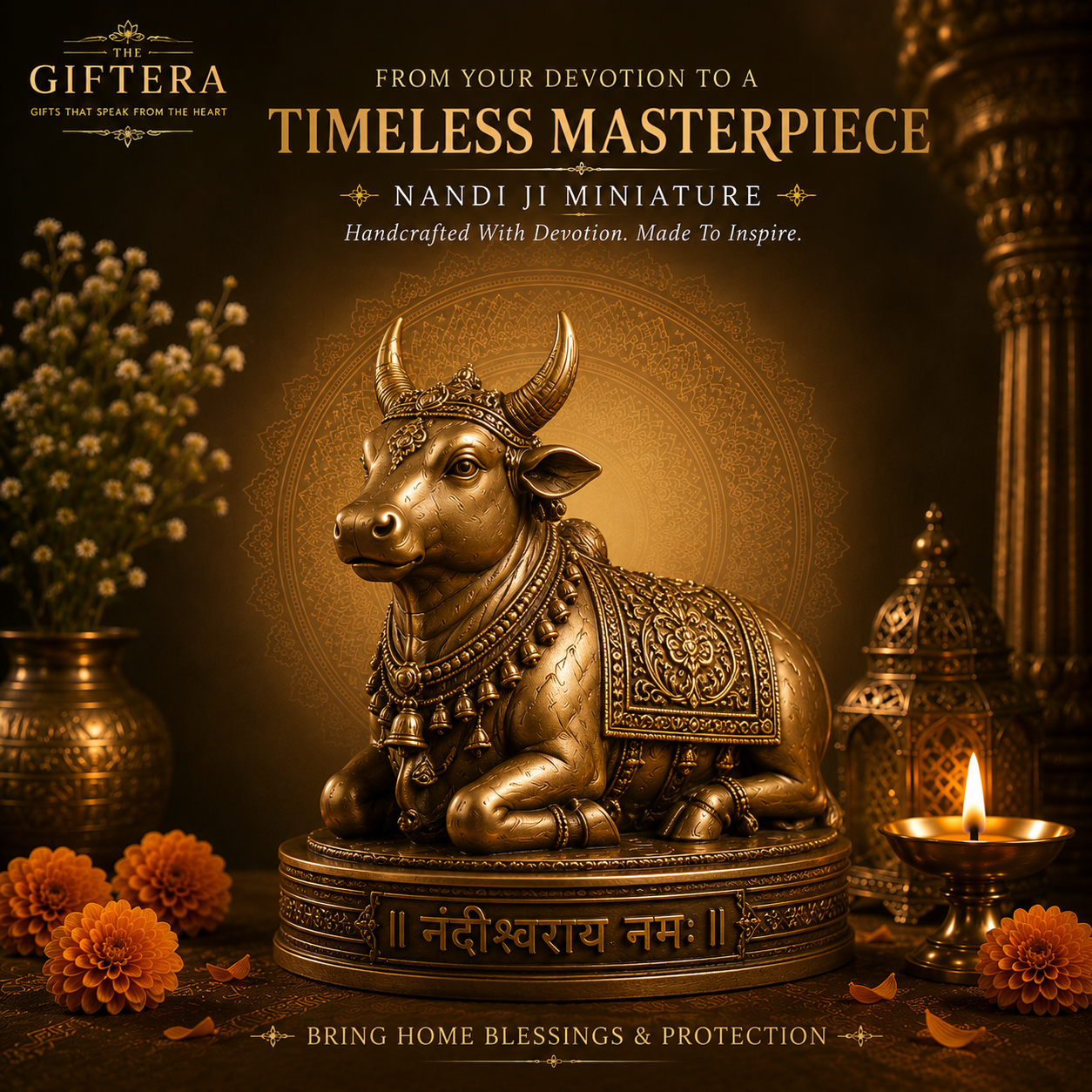 Nandi Sculpture